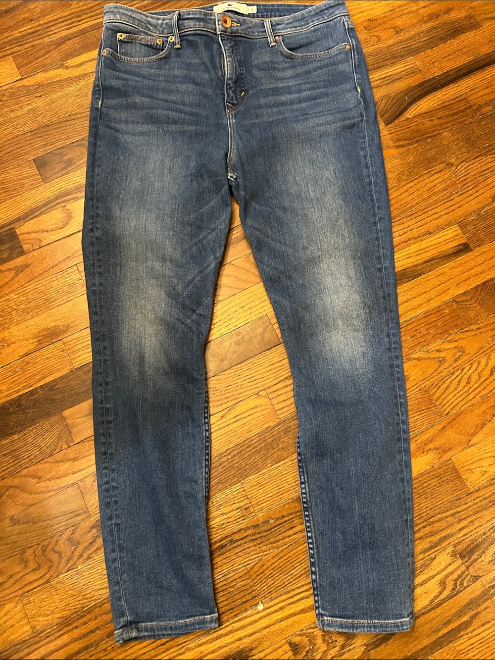 Vineyard Vines Women's Medium Blue Skinny Jeans